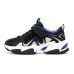 Skechers Slip-Resistant Cushioning Wear-Resistant Breathable Kids Lifestyle Shoes Black Blue Teenagers Black Blue, 34