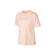 Skechers Regular T Shirt Women's Soft Light Pink Soft Light Pink/02YQ, L