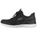 Skechers Summits Free Classics Cushioning, Slip Resistant, And Abrasion Resistant Low Top Casual Shoes Women's Black 35