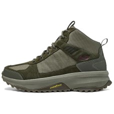 Skechers OUTDOOR Slip-Resistant Breathable Mid-Top Hiking Shoes Men's Olive Green Зеленый, 41.5