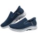 Skechers MEN'S GO WALK Anti-Slip Wear-Resistant Low-Top Casual Shoes Men's Blue Синий, 41