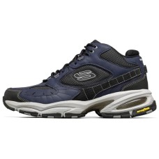 Skechers Vigor 3.0 Anti-Slip And Wear-Resistant Support Mid-Top Chunky Sneakers Men's Marine Blue 42