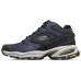 Skechers Vigor 3.0 Anti-Slip And Wear-Resistant Support Mid-Top Chunky Sneakers Men's Marine Blue 42