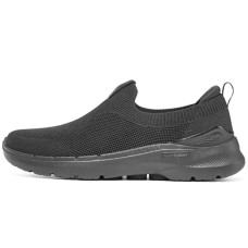 Skechers Go Walk 6 Warnock Mens Slip On 'Black' 42
