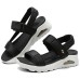 Skechers Uno Strap Sandals Women's Black White Черно-белый, 36
