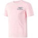 Skechers T Shirt Unisex Chalk Pink White Limestone Pink, XL