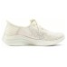 Skechers Cushioned Wear-Resistant Breathable Low-Top Casual Running Shoes Women's Yellow White Yellow white, 39.5