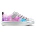 Skechers Twi lites 2.0 Anti Slip Wear Resistant Low Top Kids' Skateboarding Shoes Silver Multicolor Teenagers 35