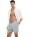 Brave Soul swim shorts in grey Серый, W34-36