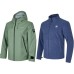 Skechers Water-Resistant Windproof Wear-Resistant Warm Water-Repellent Windbreaker Jacket Men's Brown Green Коричневый/Зеленый, XL
