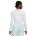 Women's Sportswear Chill Knit Slim Logo Cropped T-Shirt Белый, XS