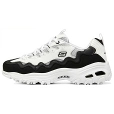 Skechers D'LITES 1.0 'White Black' Women's 37