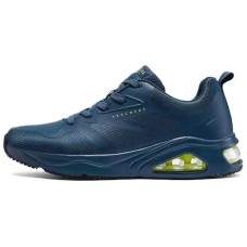 Skechers Street Breathable And Wear-resistant Low-Top Air Cushion Casual Running Shoes Men's Blue Синий, 43
