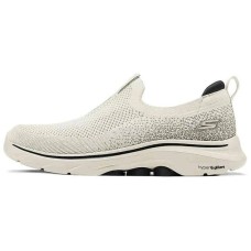 Skechers GO WALK 7 Anti Slip Wear Resistant Low Top Casual Shoes Men's Light Taupe Серый, 43
