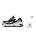 Skechers D'LITES 1.0 Wear-resistant And Lightweight Low-Top Chunky Sneakers Women's Black Gold Черный, 37.5