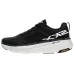 Skechers Lightweight Low-Top Casual Running Shoes Men's Black White Черно-белый, 41