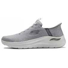 Skechers Cushioning Anti-Slip And Wear-Resistant Low-Top Running Shoes Men's Gray Серый, 39.5