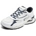 Skechers Durable Breathable Lightweight Low-Top Casual Shoes Men's White Blue White blue, 42