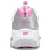 Skechers DLITES Slip-Resistant Breathable Low-Top Chunky Sneakers Women's White Pink Белый Розовый, 36