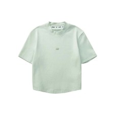 Skechers Set in Sleeve T Shirt Women's Lily Green Lily Green/0215, S