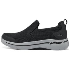 Skechers Go Walk Arch Fit Conference 'Black Grey' Black Gray, 42.5