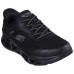 Skechers Sport Cushioned Slip-Resistant Low-Top Casual Running Shoes Men's Black Черный, 42.5