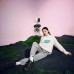 Skechers Colorful Sweatshirt Unisex Marshmallow White Белый, 2XL