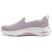 Skechers WOMEN'S GO WALK Anti-Slip Wear-Resistant Low-Top Casual Shoes Women's Pale Dogwood Pale Dogwood, 35