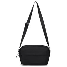 Skechers Fabric Crossbody Bag, Shoulder Bag Unisex Carbon Black сажа, Small Size