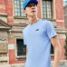 Skechers Comfort Technology Series T-Shirt Men's Moon White Blue Moon White Blue/02P8, XL