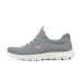 Skechers Durable Breathable Low-Top Casual Shoes Women's Gray Серый, 36