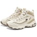 Skechers DLITES Lightweight Anti-Slip And Wear-Resistant High-Top Chunky Sneakers Women's Beige Бежевый, 37