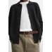 Шерстяной кардиган ZARA Черный, M