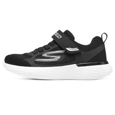 Skechers Go Run 400 V2 Slip Resistant, Abrasion Resistant, Breathable Low Top Kids' Running Shoes Black Teenagers Черный, 28.5