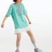 Skechers Kids T-Shirts Pink Green/000U, 160