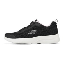 Skechers Dynamight 2.0 Breathable Low-Top Casual Running Shoes Women's Black Pink Black/Pink, 35