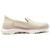 Skechers WOMEN'S GO WALK Cushioning Breathable Coverage Low-Top Casual Shoes Women's Taupe Pink Taupe Pink, 38