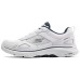 Skechers GO WALK 7 Wear-Resistant Low-Top Casual Shoes Men's White Blue White blue, 40