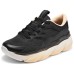 Skechers Sport Cushioned Slip-Resistant Breathable Rebound Low-Top Casual Shoes Women's Black White Черный, 35.5