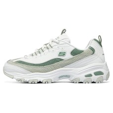 Skechers Dlites 1.0 'White Light Green' Women's White green, 38