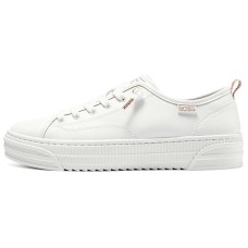 Skechers Anti-Slip Wear-Resistant Low-Top Skateboard Shoes Women's White Белый, 37