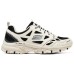 Skechers D'LITES HYPER BURST Running Shoes Women's Low-Top Beige White Black beige white Black, 35