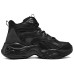 Skechers DLITES Anti-Slip Wear-Resistant Mid-Top Running Shoes Women's Black Черный, 35.5