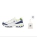 Skechers D'Lites 1.0 Chunky Sneakers Women's Low-Top White/Blue/Green white/blue/green, 35.5