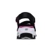 Skechers D'LITES Series Breathable Children's Sandals Black Pink Teenagers 27.5