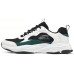 Skechers D'LITES 1.0 Cushioning Anti-Slip And Wear-Resistant Low-Top Chunky Sneakers Men's White Green 39.5