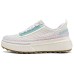 Skechers Court Classics Slip-Resistant Low-Top Skateboard Shoes Women's Beige Beige/Purple/Blue, 39