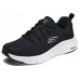 Skechers Cushioning Anti-Slip Wear-Resistant Breathability Low-Top Casual Shoes Women's Black White Черно-белый, 36