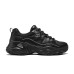 Skechers DLITES Anti-Slip Wear-Resistant Low-Top Chunky Sneakers Women's Black Черный, 38