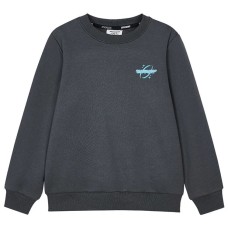 Skechers Grade School Sweatshirts Iron Gate Gray, 120